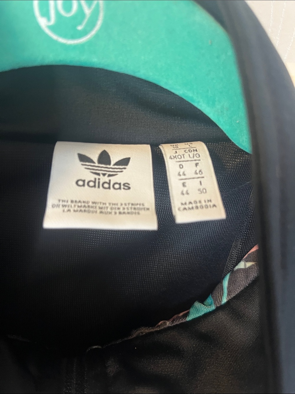 Adidas Bellista Track Jacket sz Large - Picture 6 of 8